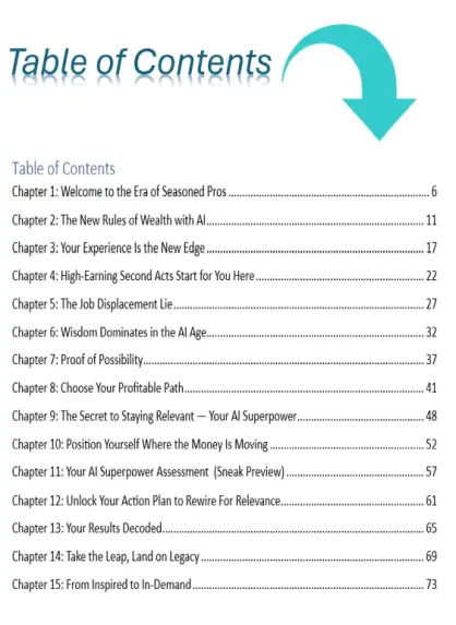 Rewired for Relevance — Table of Contents